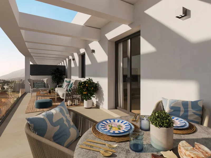 Neues Penthouse in Mijas – Las Lagunas bei El Corte Ingles, Málaga