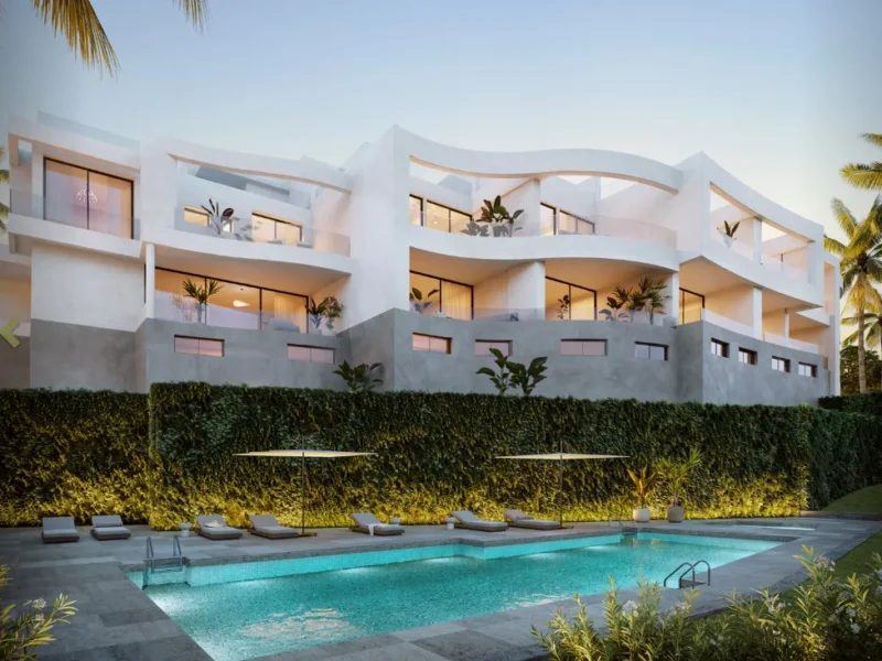 Elegante Stadthäuser mit Meerblick in La Cala de Mijas
