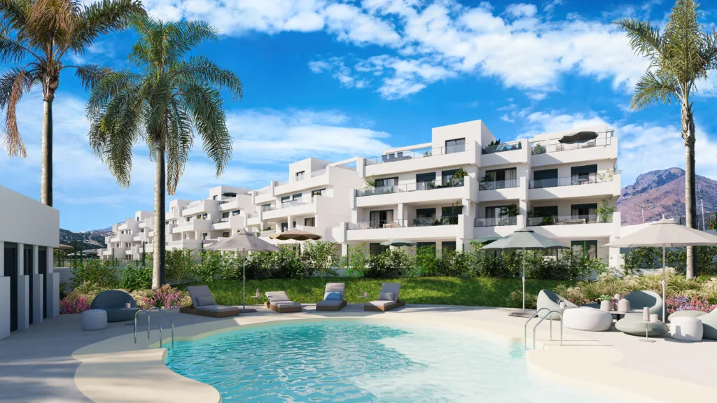 Elegante Wohnanlage in Estepona Golf: Stilvolle Immobilien entdecken