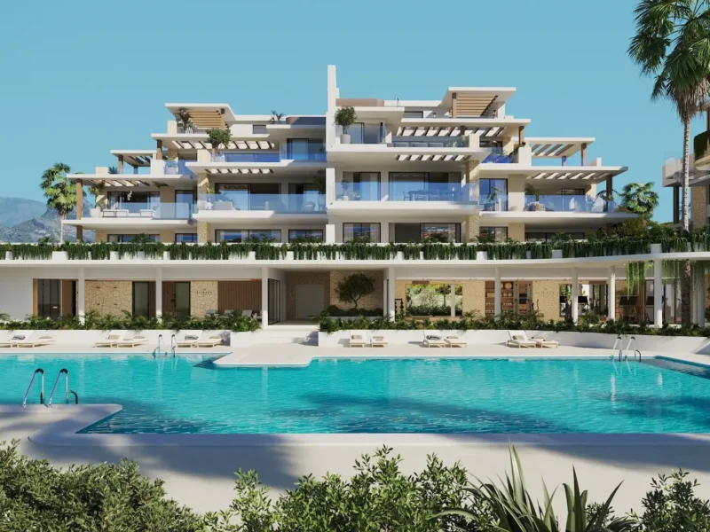 Elegante Wohnung mit atemberaubendem Meerblick in Estepona