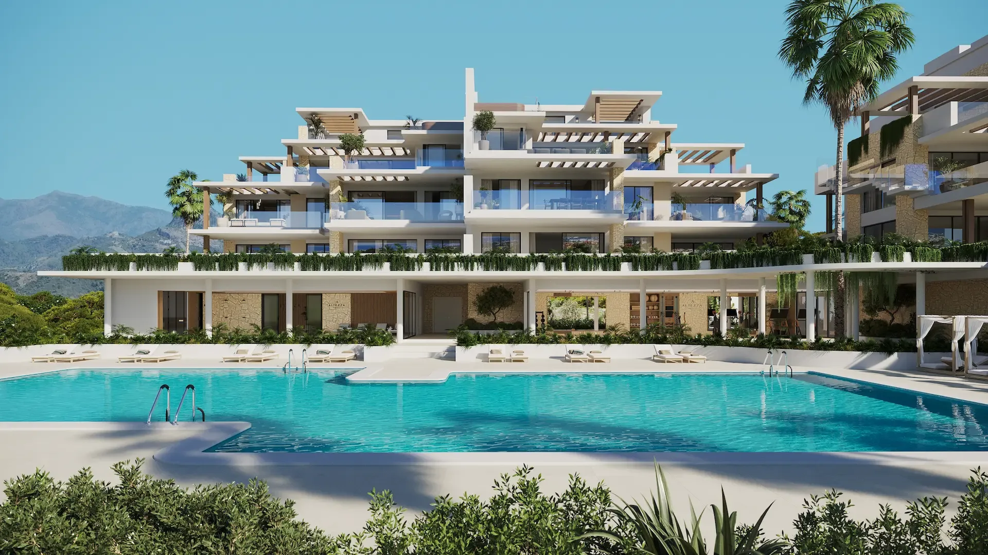 Elegante Wohnung mit atemberaubendem Meerblick in Estepona