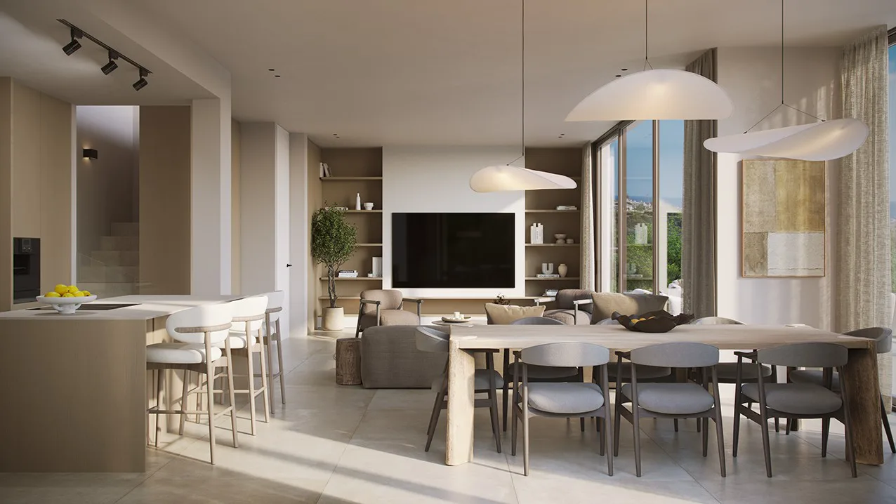 Moderne Villa in Estepona mit atemberaubendem Meerblick