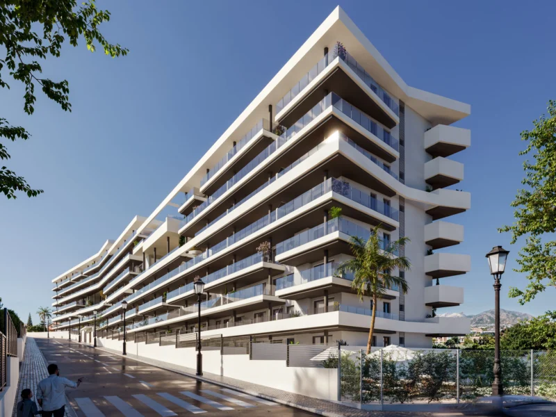 Elegante Apartments mit Meerblick in Fuengirola, Costa del Sol