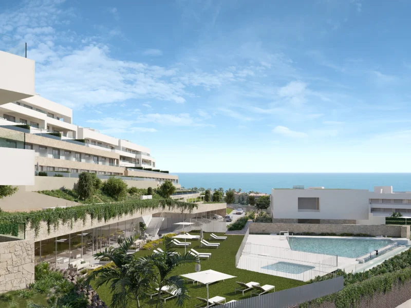Elegantes Apartment in Marbella mit atemberaubendem Meerblick