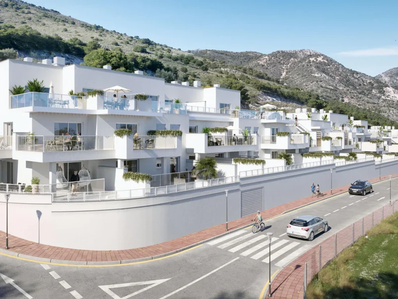 Moderne Wohnungen mit Panoramablick in Benalmádena