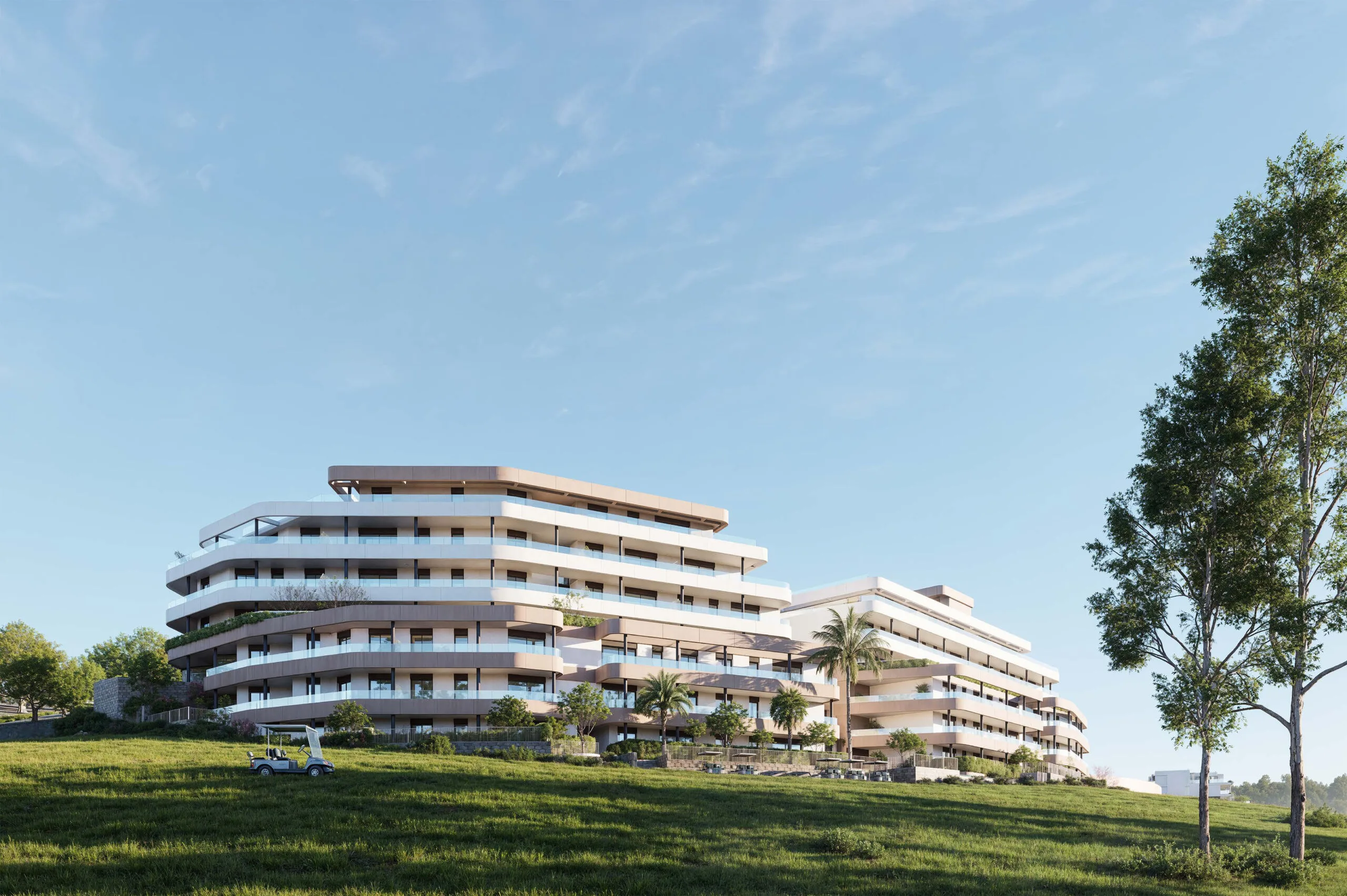 Moderne Golfwohnungen in Estepona – Leben in der Natur