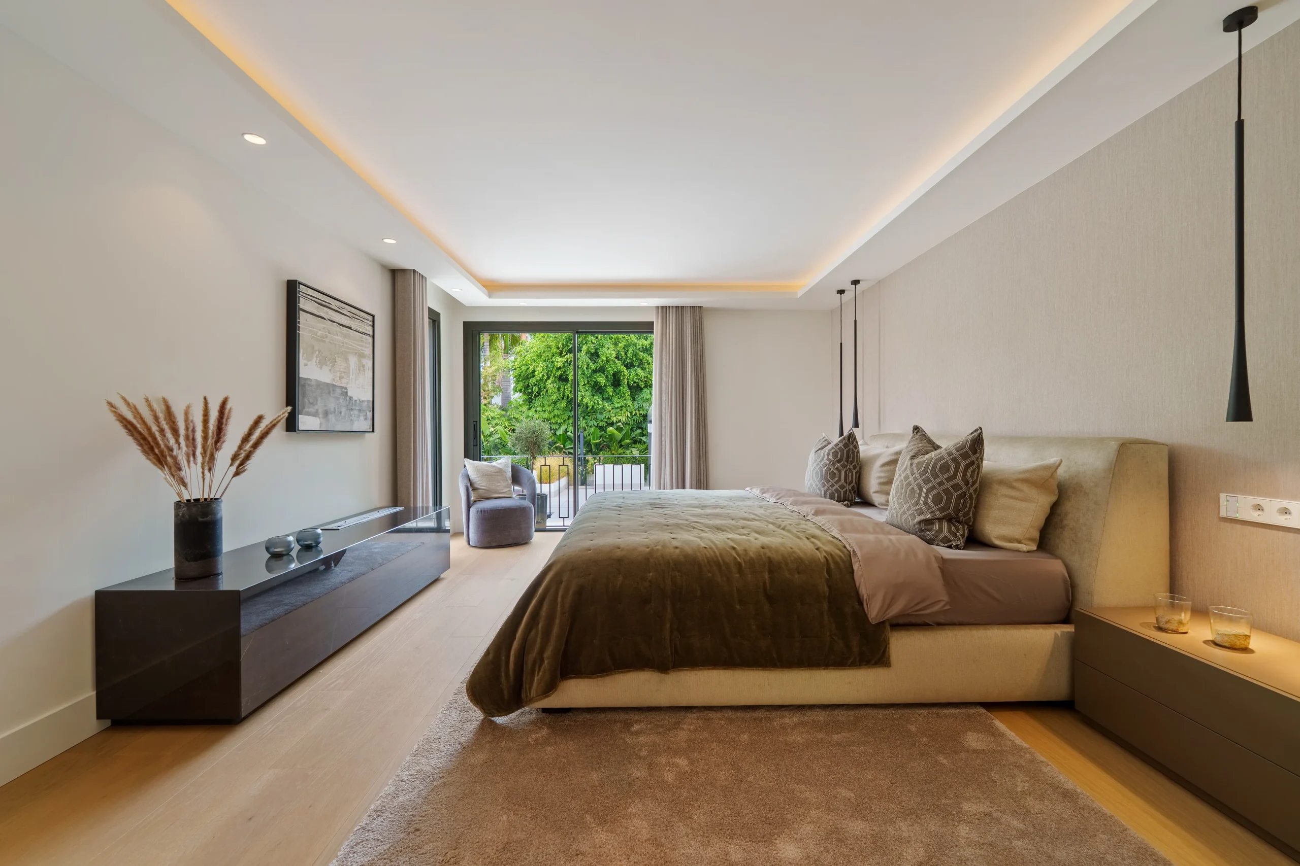 Moderne Villa mit skandinavischem Design in Marbella