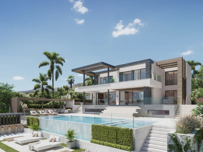 Exklusive Villa mit Panoramablick in Marbella an der Costa del Sol