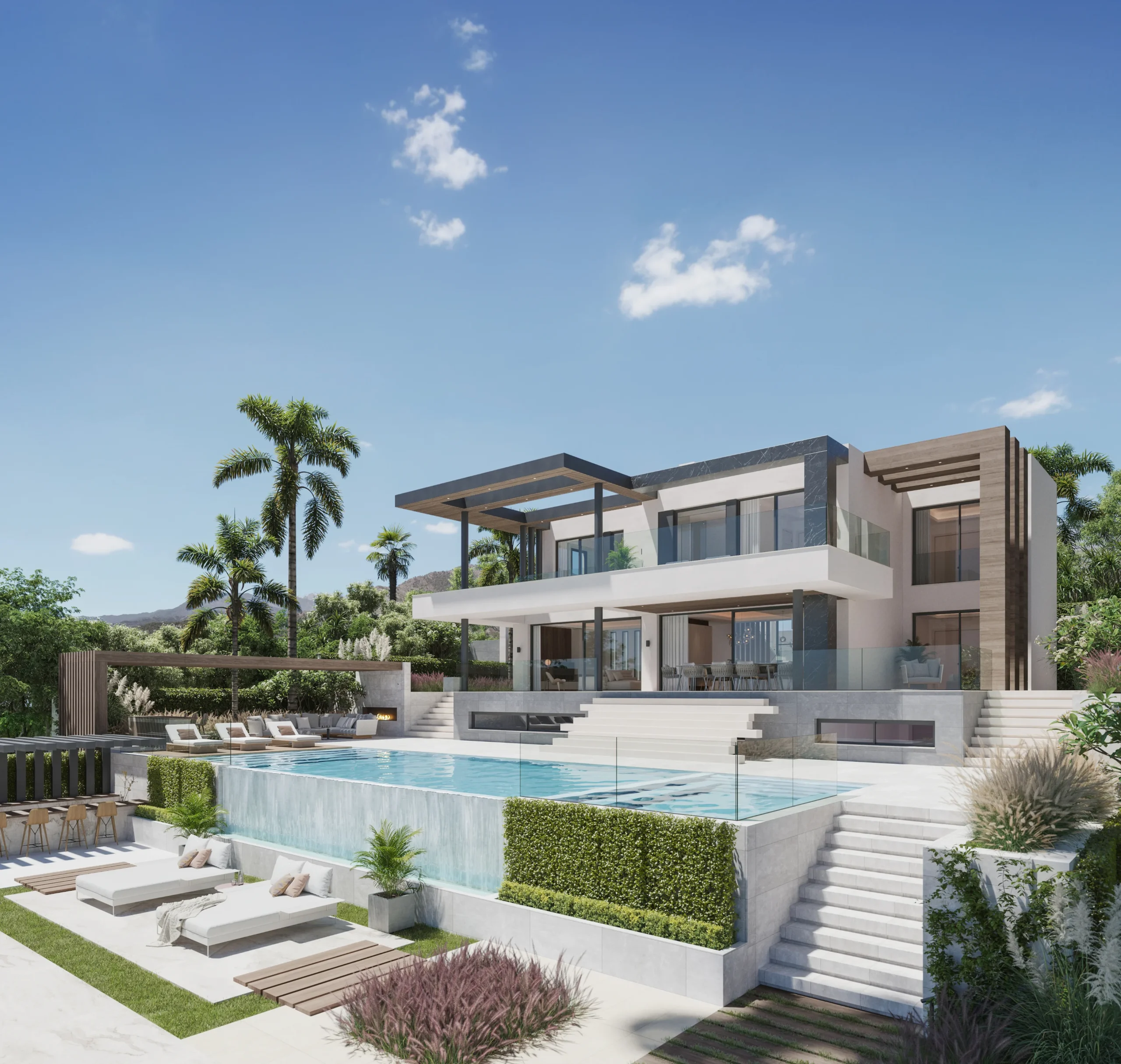 Exklusive Villa mit Panoramablick in Marbella an der Costa del Sol