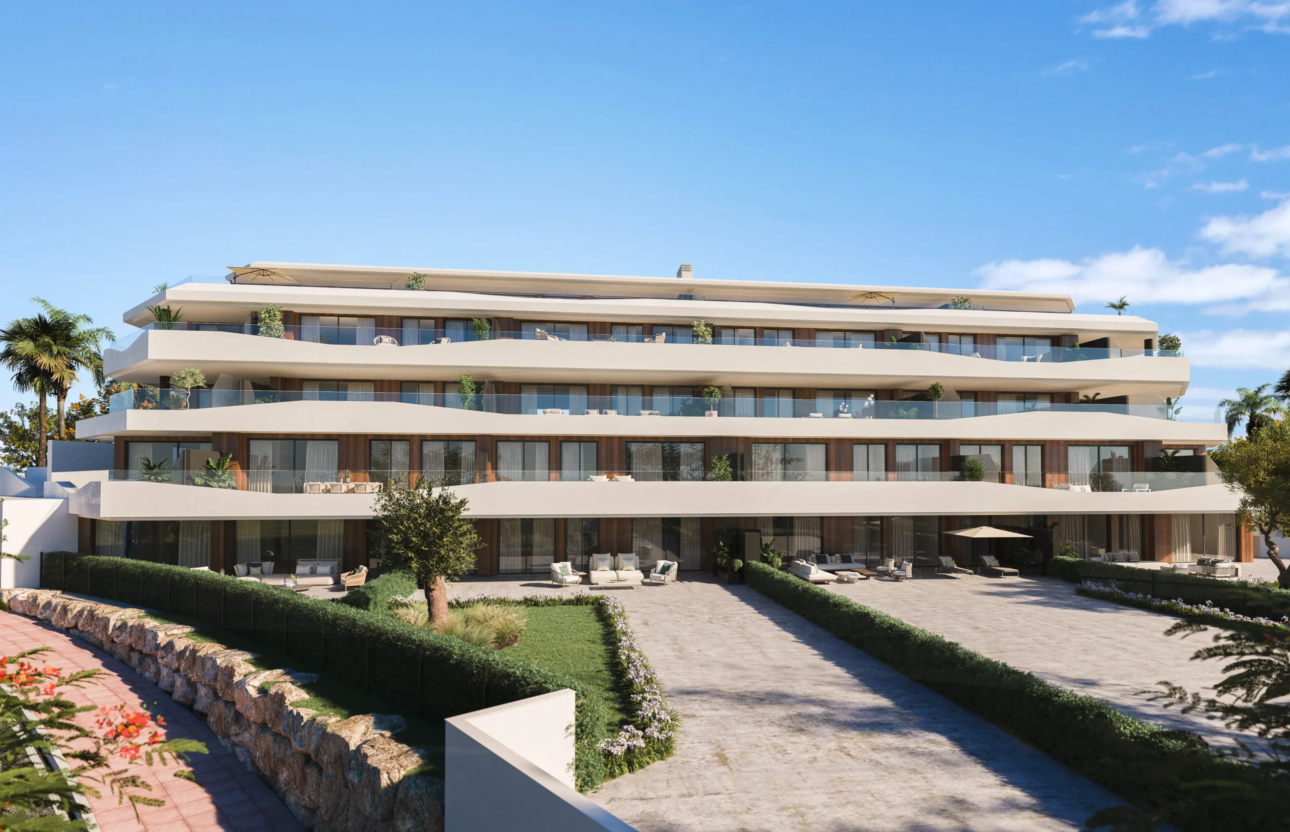 Lichtdurchflutete Wohnungen mit Meerblick in Fuengirola