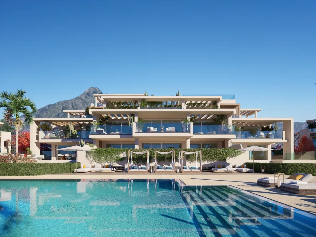 Elegantes Erdgeschoss-Apartment mit Garten in Marbella