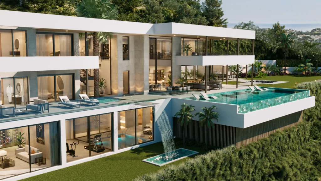 Elegante Villa mit Panoramablick in Benahavís an der Costa del Sol