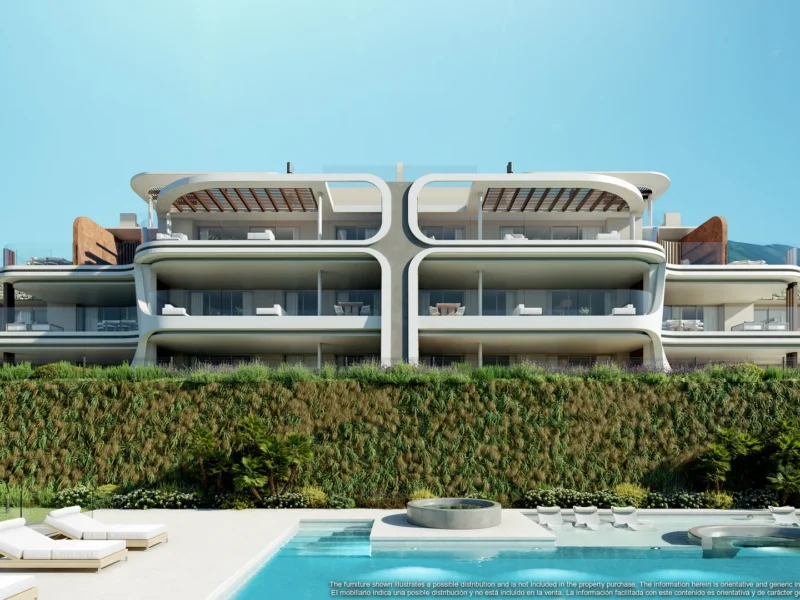 Moderne Apartments mit atemberaubendem Blick in Benahavís