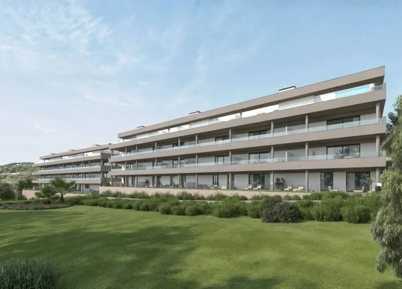 Moderne Apartments mit Garten in Estepona an der Costa del Sol