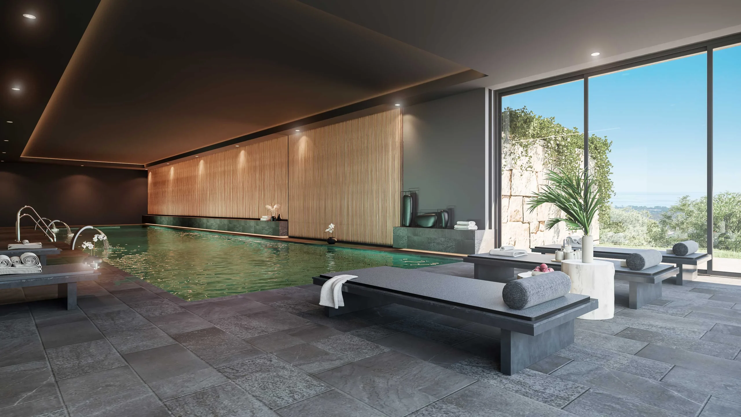 Elegante Sky Villas mit Meerblick in Marbella an der Costa del Sol