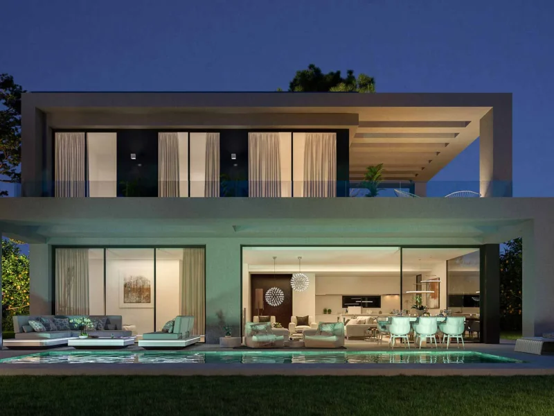 Elegante Villa in Benahavís mit atemberaubendem Meerblick