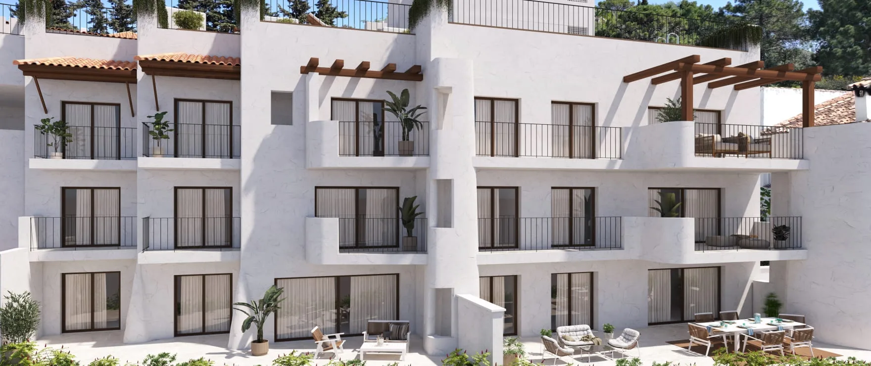 Elegante Apartments im Herzen von Benahavís an der Costa del Sol