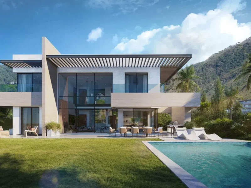 Elegante Villa mit Meerblick in Mijas an der Costa del Sol