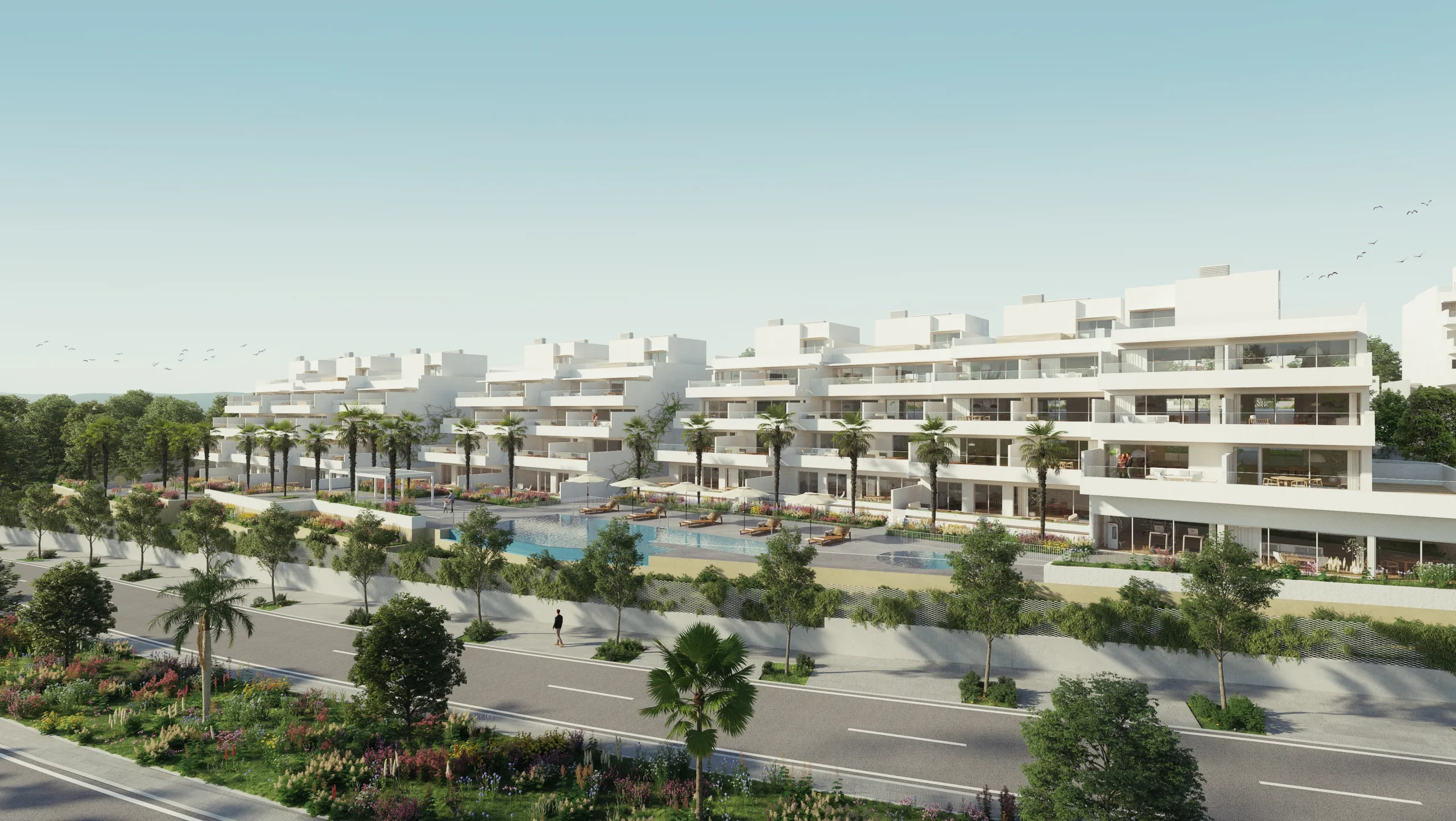 Elegante Wohnungen in Marbella mit atemberaubendem Meerblick