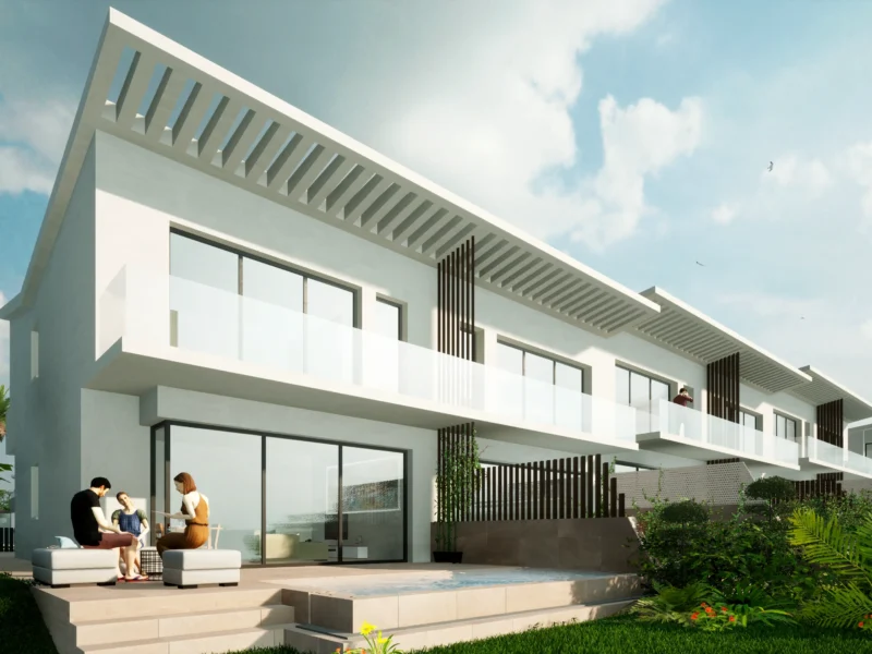 Moderne Villen mit Meerblick in Mijas – Exklusives Wohnensemble