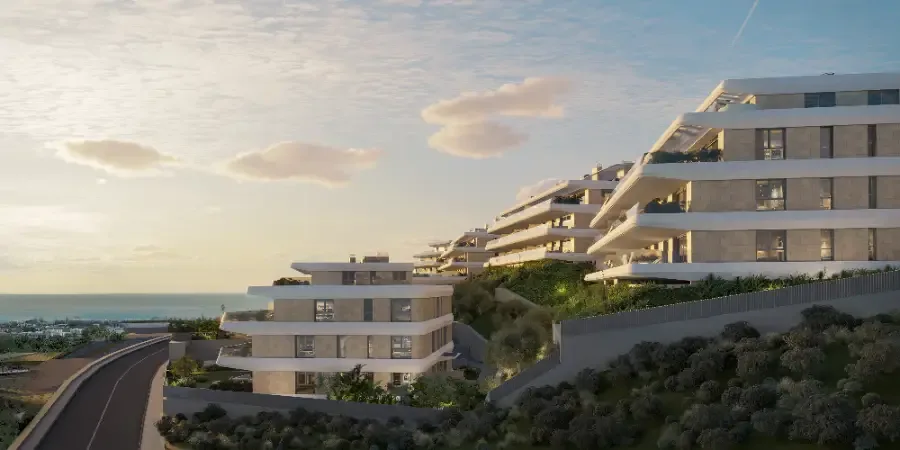 Elegante Apartments mit Meerblick in Estepona an der Costa del Sol