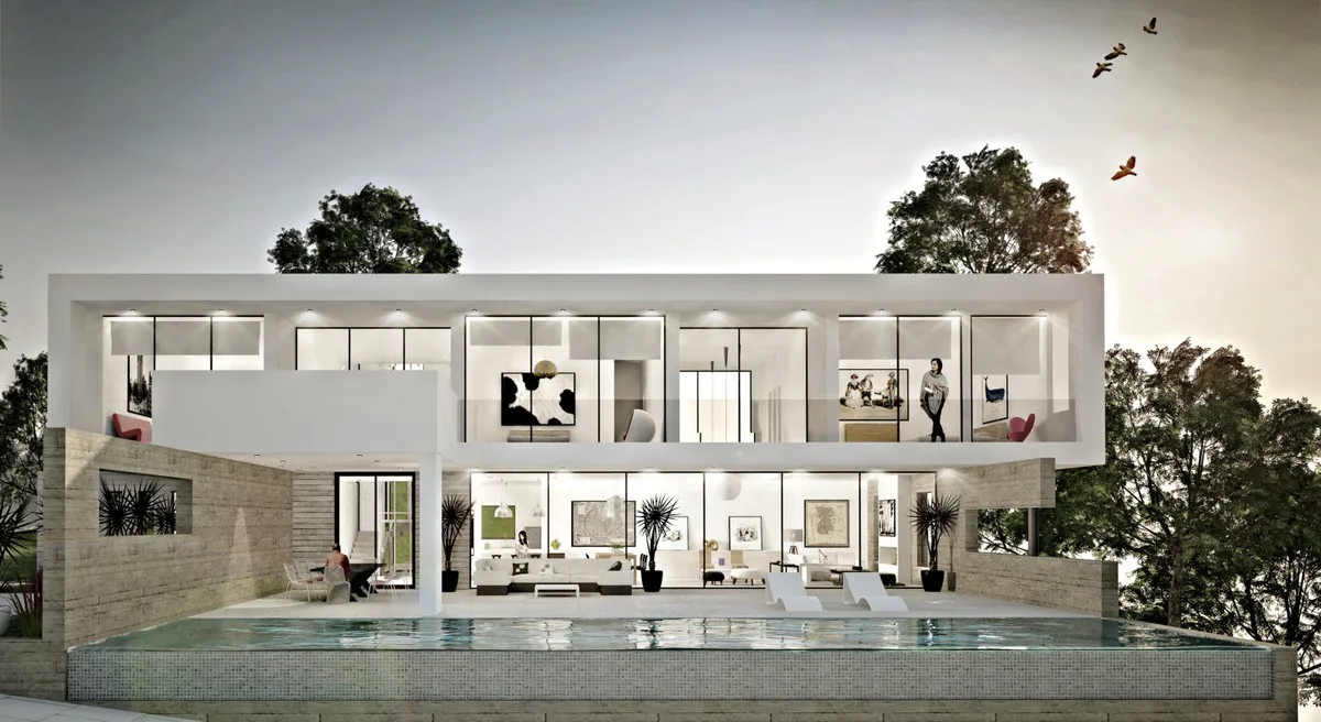 Moderne Villa mit traumhaftem Blick in Marbella an der Costa del Sol