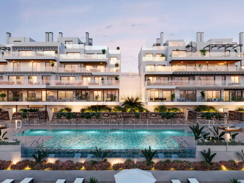 Elegante Wohnanlage mit Meerblick in Marbella an der Costa del Sol