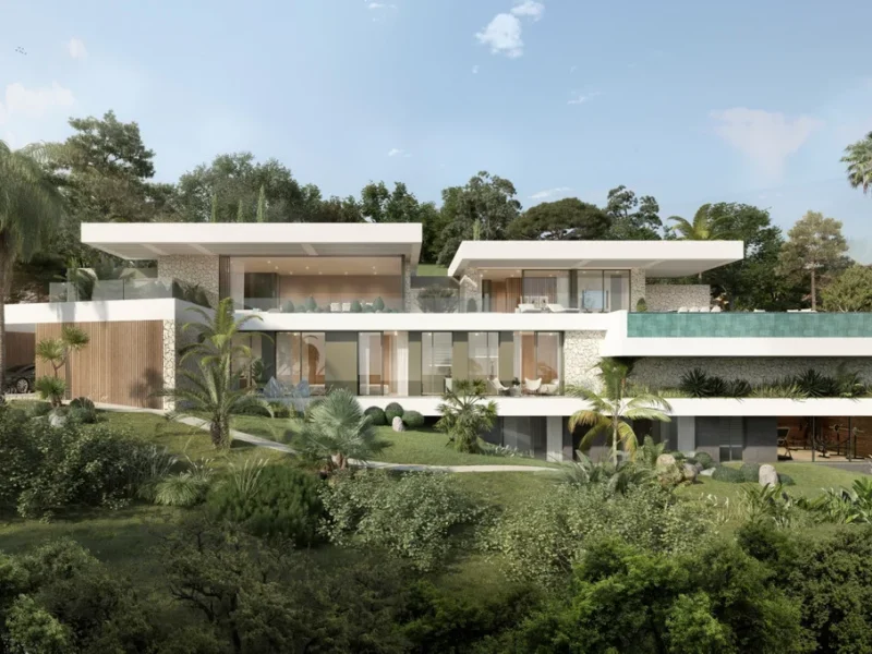 Elegante Villen mit Panoramablick in La Cala Golf, Mijas Costa