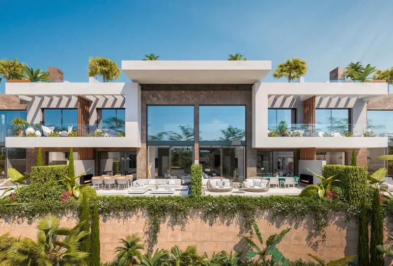 Elegante Doppelhaushälften in Marbella an der Costa del Sol
