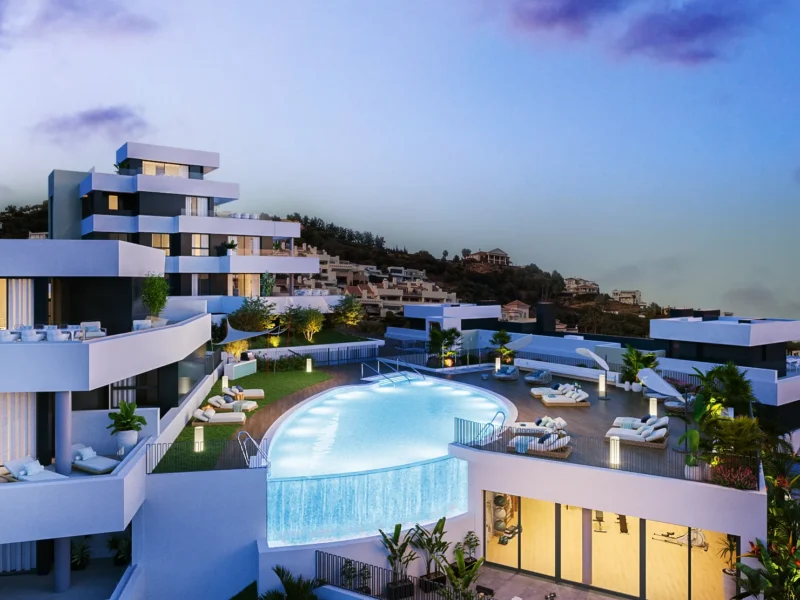 Elegante Wohnungen mit atemberaubendem Meerblick in Altos de Los Monteros