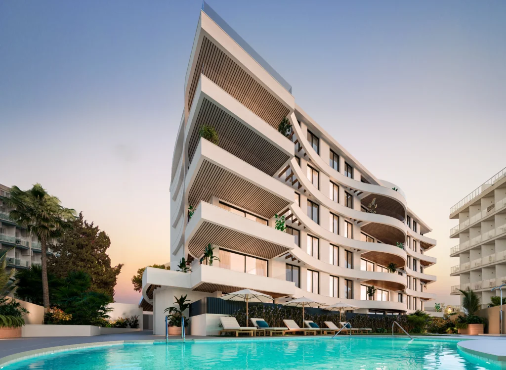 Elegante Apartments mit Meerblick in Benalmádena Costa