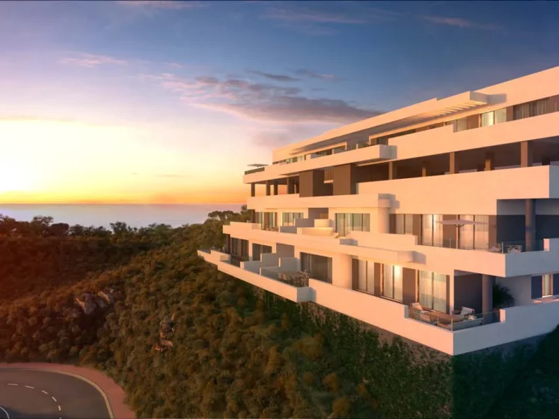Elegantes Apartment mit Meerblick in La Cala de Mijas