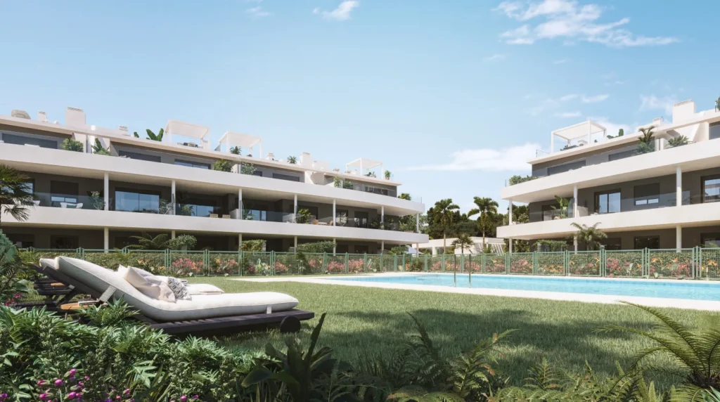 Elegante Wohnungen mit Meerblick in Estepona an der Costa del Sol