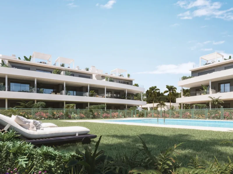 Elegante Wohnungen mit Meerblick in Estepona an der Costa del Sol