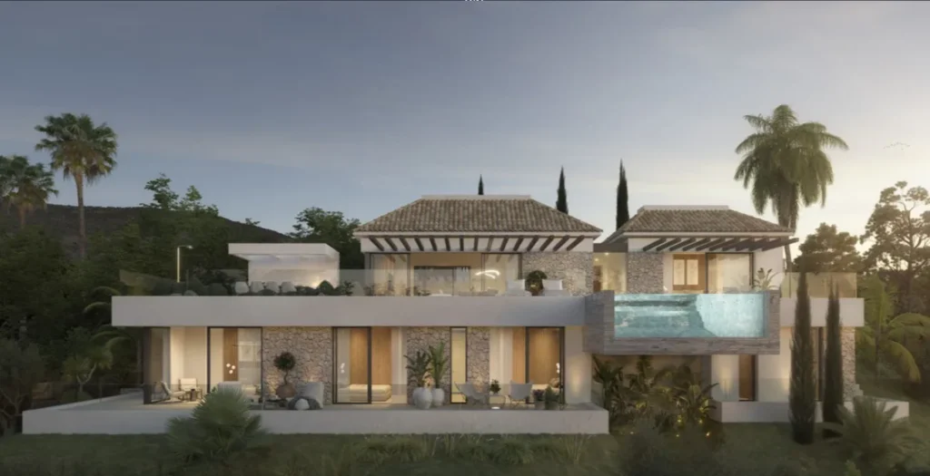 Elegante Villa mit Infinity-Pool in Marbella an der Costa del Sol