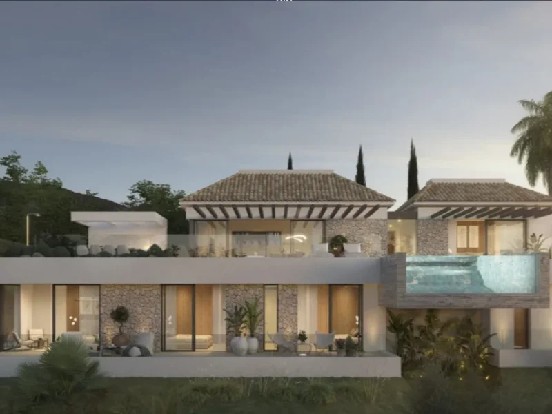 Elegante Villa mit Infinity-Pool in Marbella an der Costa del Sol