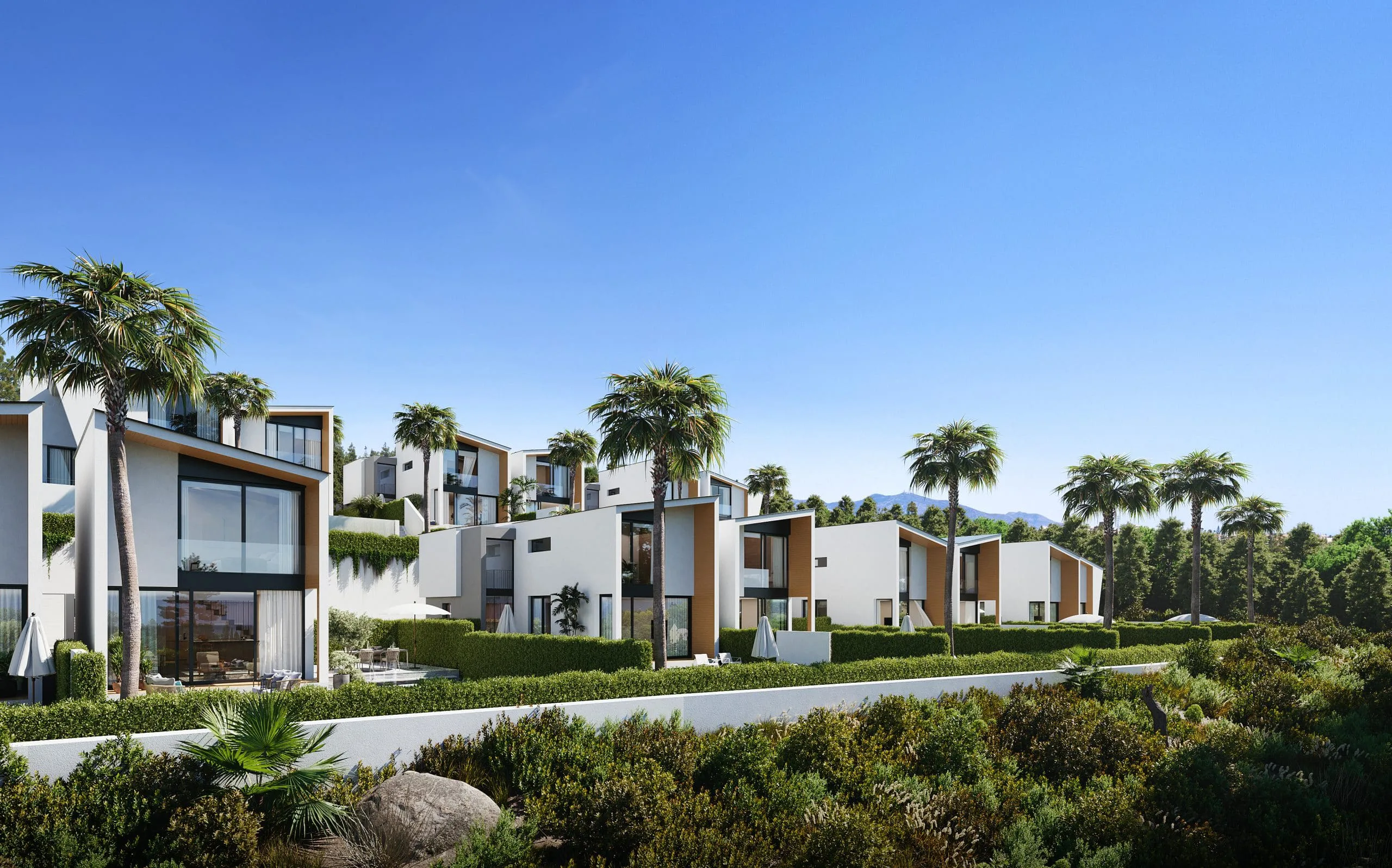 Elegante Villen und Stadthäuser in La Cala de Mijas