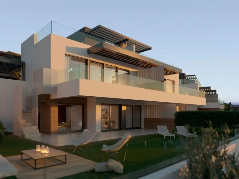 Elegante Doppelhaushälften in Atalaya an der Costa del Sol