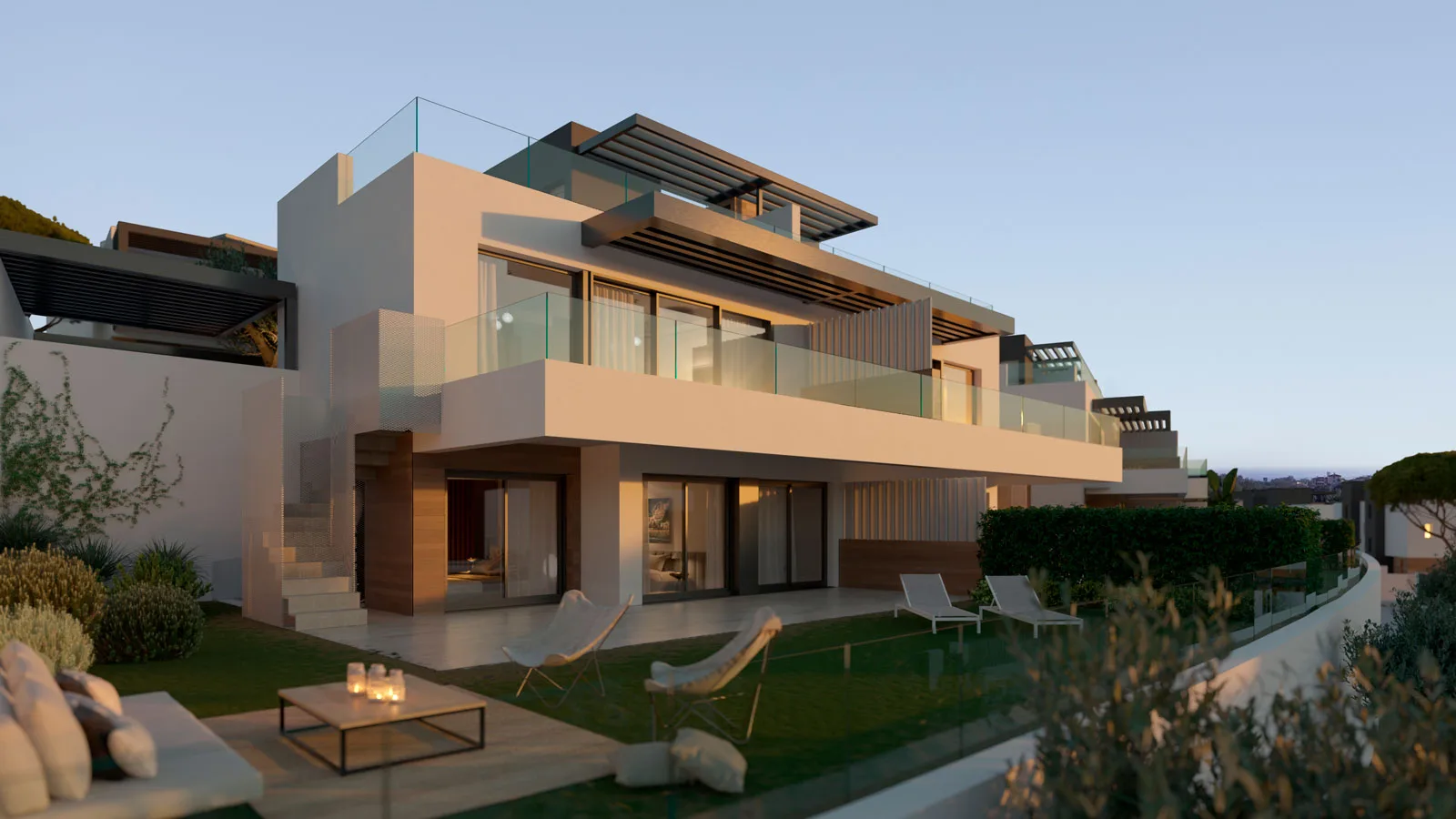 Elegante Doppelhaushälften in Atalaya an der Costa del Sol