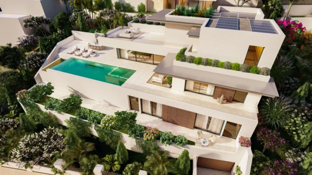 Exklusive Villa in Marbella mit atemberaubendem Meerblick