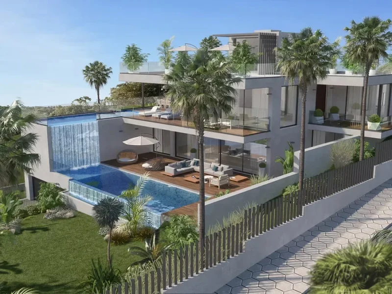 Neubauvilla in Cabopino: Eleganz und Meerblick an der Costa del Sol