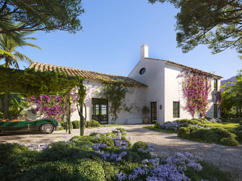 Elegante Villa mit Panoramablick in Marbella an der Costa del Sol