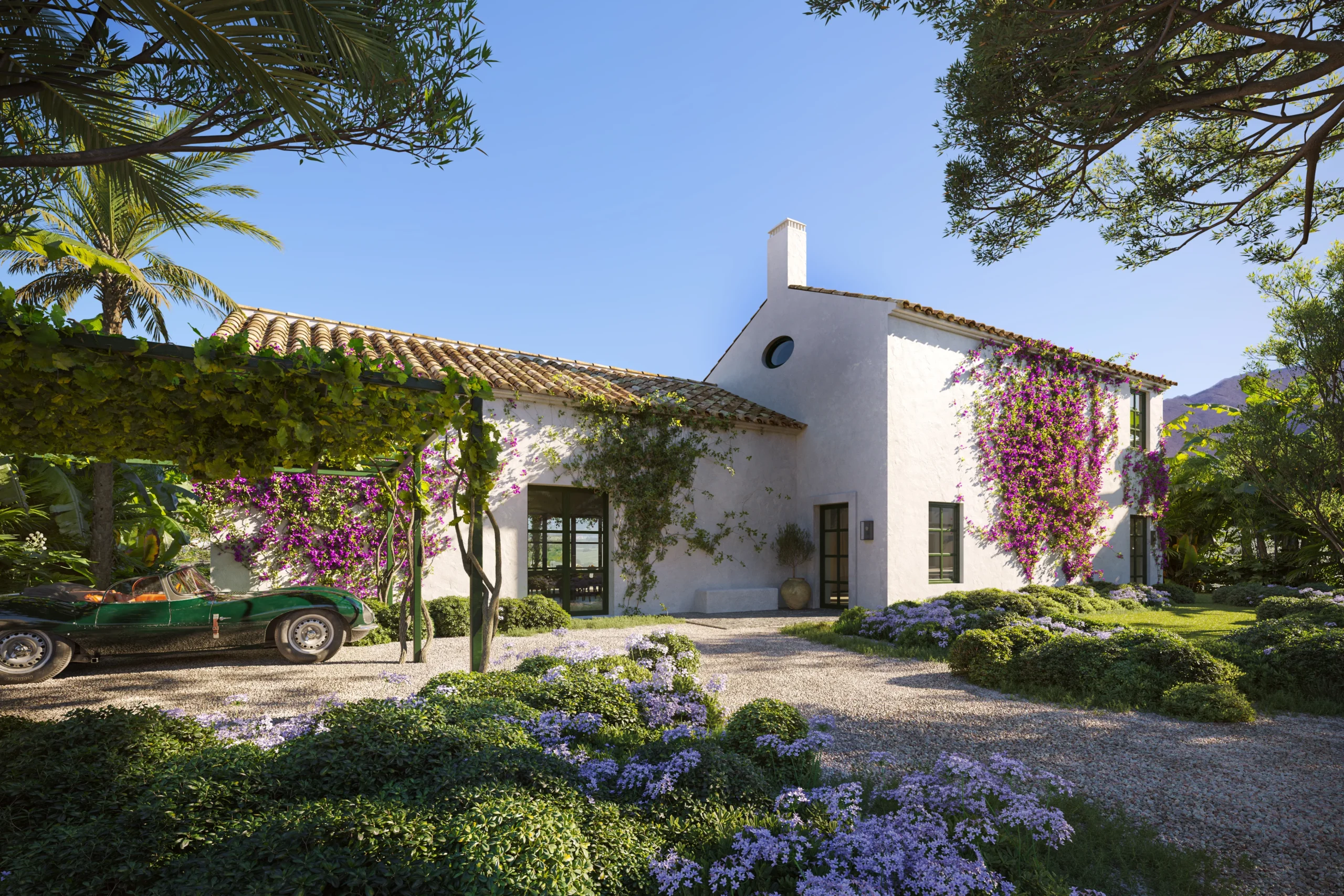 Elegante Villa mit Panoramablick in Marbella an der Costa del Sol