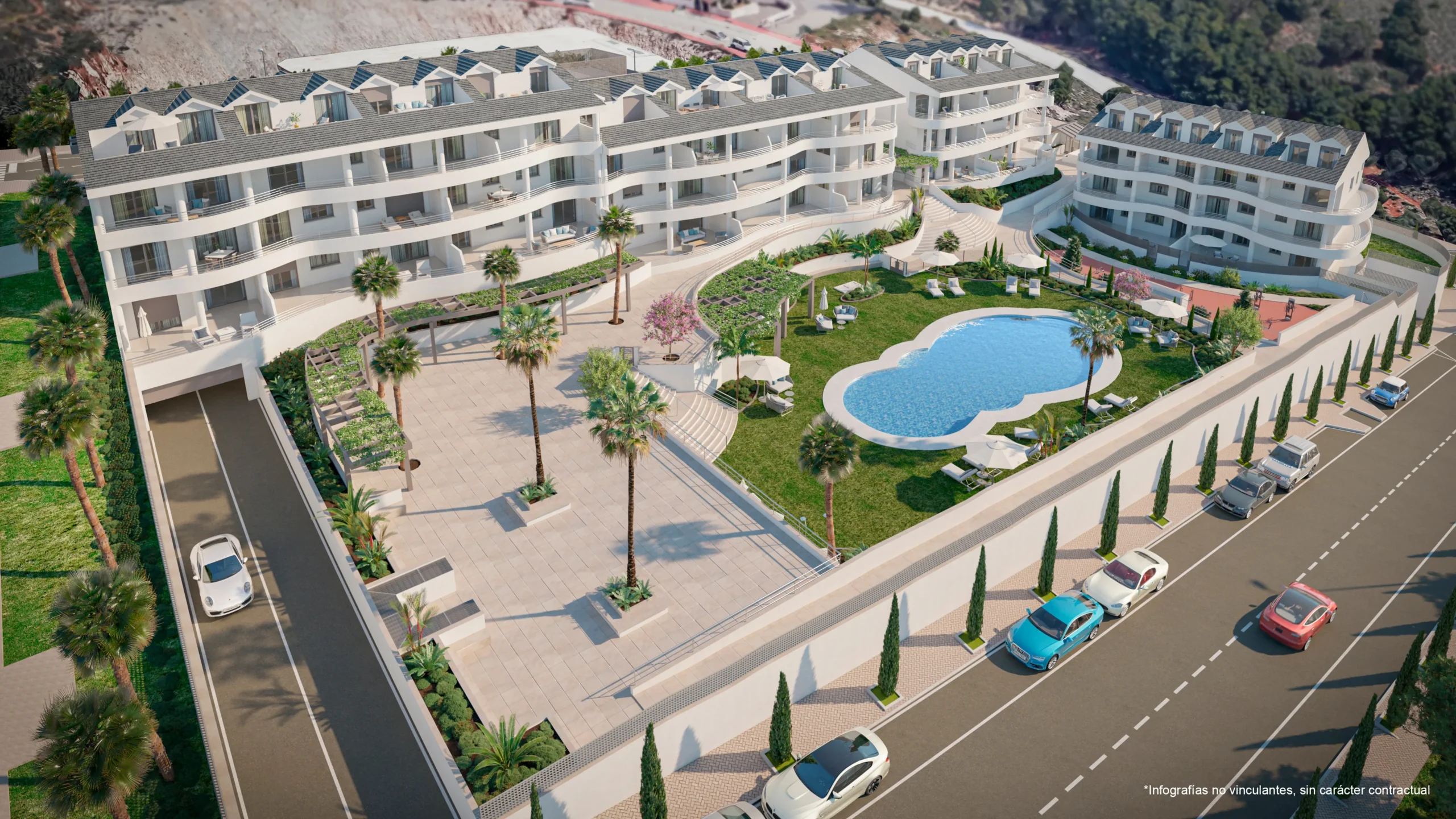 Elegante Wohnanlagen in Benalmádena an der Costa del Sol