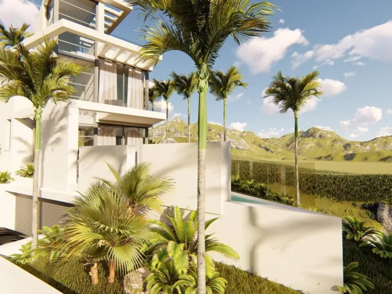 Moderne Villa mit Panoramablick in Marbella an der Costa del Sol