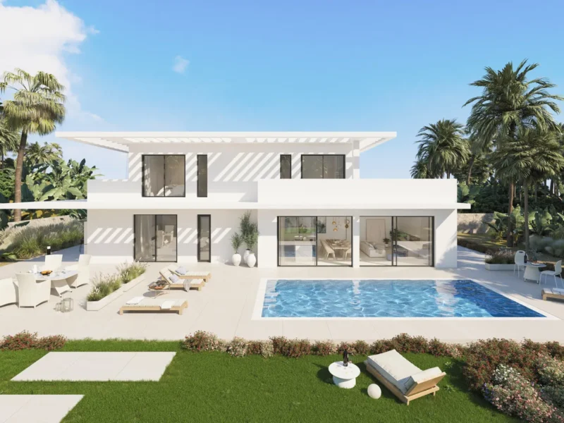 Elegante Villa mit Meerblick in Marbella an der Costa del Sol
