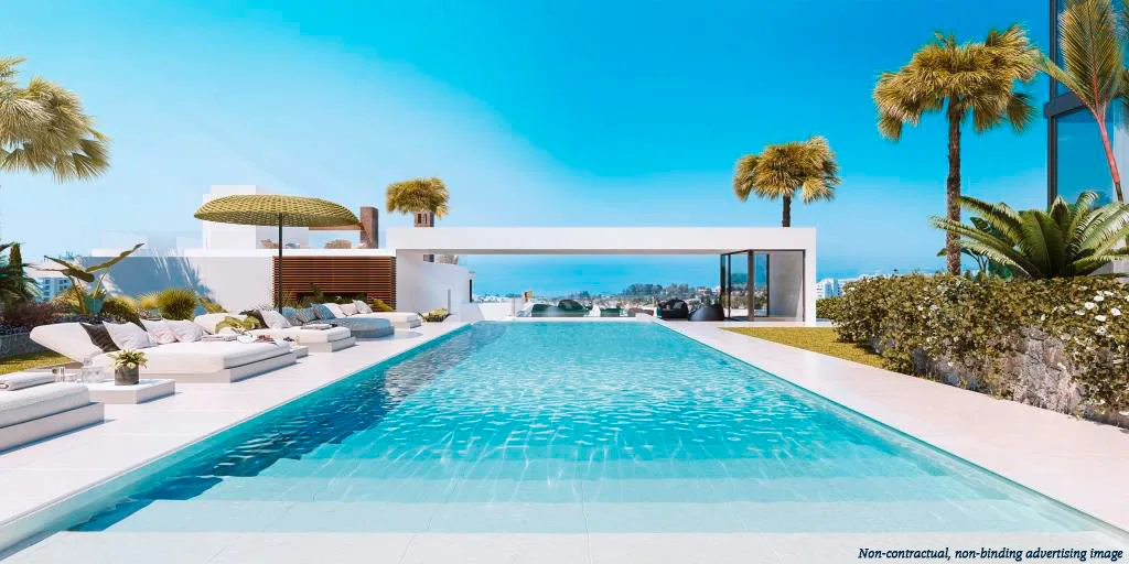 Elegantes Stadthaus in Marbella mit traumhaftem Panoramablick