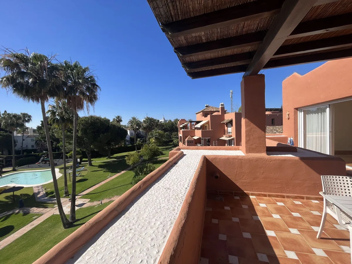 Elegantes Penthouse mit Poolblick in Marbella an der Costa del Sol