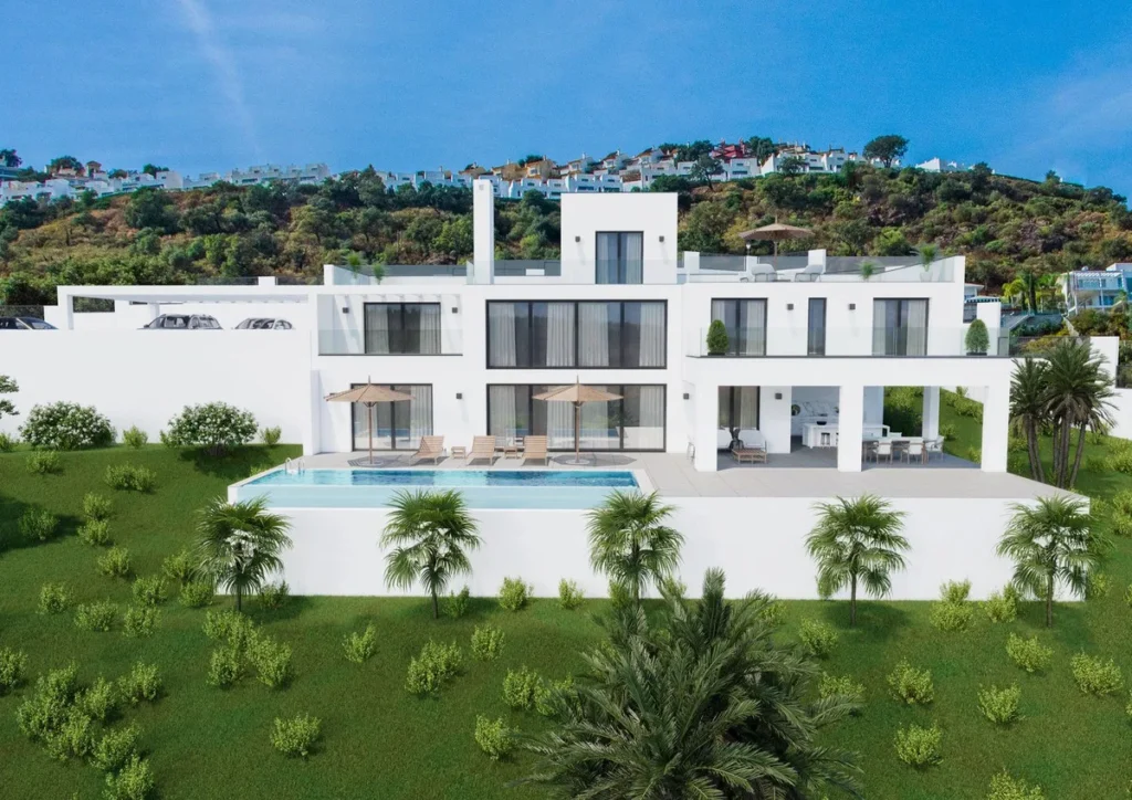 Moderne Villa in La Mairena: Elegantes Wohnen an der Costa del Sol