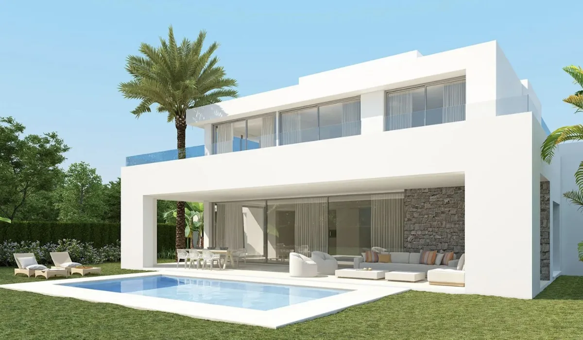 Modernes Traumhaus in Marbella mit atemberaubendem Meerblick